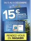 Promo Castorama : 15€ offerts en carte cadeau pour l'achat d'un sapin