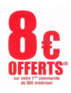 Drive : 8 ? offerts sur votre 1 ère commande de 50 ?