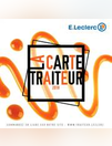 La carte traiteur 2018