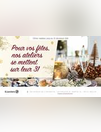 Pour vos fêtes, nos ateliers se mettent sur leur 31