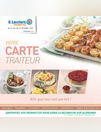 CARTE VOTRE TRAITEUR