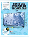 FONTE DES PRIX SUR LA TECHNOLOGIE