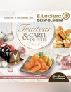 Traiteur et carte de fêtes