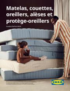 Matelas, couettes, oreillers, alèses et protège-oreillers 2023