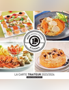 Carte traiteur