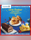 CARTE TRAITEUR FESTIVE