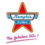 logo Memphis coffee Chartres Barjouville