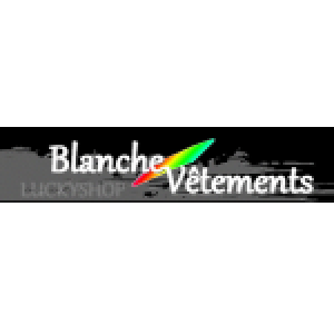 Blanche vêtements - Luckyshop