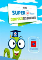 1er supermarché français à composter ses biodéchets - Super U