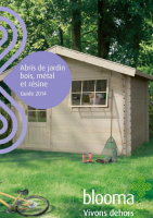 Guide 2014 : abris de jardin bois, métal et résine - Castorama