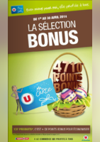 La sélection bonus d'avril - Super U