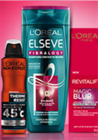 L'Oréal :  -25% dès 2 produits achetés  - Monoprix
