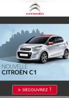 Découvrez la nouvelle Citroën C1 - Citroen