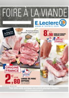 Foire à la viande - E.Leclerc
