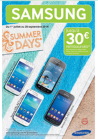 Samsung : summer days - ELECTRO DEPOT