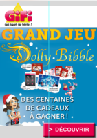 Grand jeu Dolly Bibble : des centaines de cadeaux à gagner - Gifi