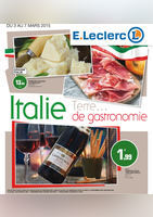 Italie, terre de gastronomie  - E.Leclerc