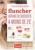 Flunchez autant de dessert à - de 2€ - Flunch