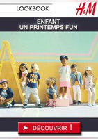 Feuilletez le lookbook enfant Un printemps fun - H&M
