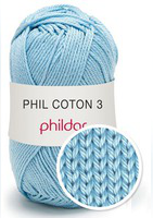 Phil Coton 3, 54 couleurs qui pétillent - Phildar