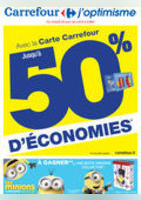 Jusqu'à 50% d'économies avec la Carte Carrefour - Carrefour