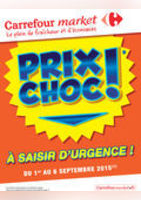Prix choc ! A saisir d'urgence ! - Carrefour Market