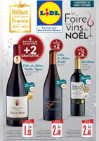 La foire aux vins de Noël - Lidl
