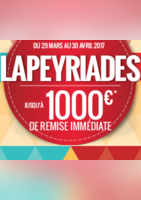 Lapeyriades jusqu'à 1000€ - Lapeyre