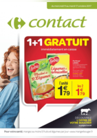 1+1 gratuit - Carrefour Contact