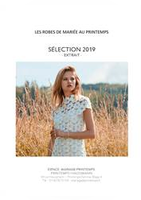 Collection Mariage Printemps 2019 - Printemps