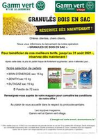 Granulés de bois aux meilleurs tarifs - Gamm vert