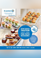 VOTRE SERVICE TRAITEUR à prix E. LECLERC - E.Leclerc