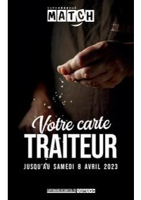Prospectus Match : Votre carte Traiteur