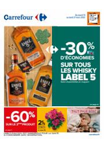 Promos et remises  : -30% D’ÉCONOMIES SUR TOUS LES WHISKY LABEL 5