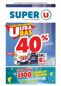 Promos et remises Super U : Catalogue Super U