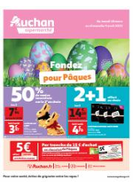 Promos et remises Auchan Supermarché : Fondez pour Pâques dans votre super !