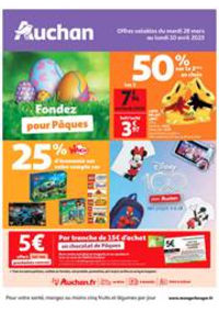 Prospectus Auchan ISSY LES MOULINEAUX : Fondez pour Pâques