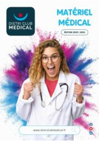 Prospectus Distri Club Médical Nice : CATALOGUE PROFESSIONNELS édition 2023-2024