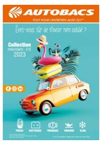 Prospectus Autobacs : Collection Printemps-&eacute;t&eacute; 2023