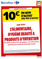 Offres Bon d'achat - Carrefour Drive
