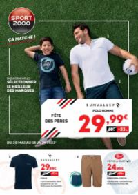 Prospectus Sport 2000 AUDINCOURT : FÊTE DES PÈRES