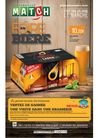 Prospectus Supermarchés Match Huningue : Foire à la Biere