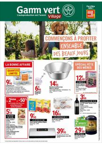 Prospectus Gamm vert PONTARLIER : Catalogue Gamm vert