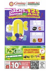 Prospectus Supermarchés Casino PARIS 50 - 60 rue de la Pompe : LES COACHS SHOPPING
