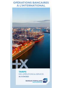 Prospectus Banque Populaire AX LES THERMES Casino : Plaquette-internationale-2023