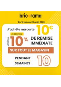 Prospectus Bricorama BRIANCON : 10% de reduction immediate