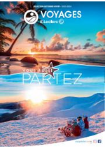 Prospectus E.Leclerc voyages : S&Eacute;LECTION AUTOMNE-HIVER &bull; 2023-2024