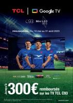 Prospectus BeDigital : Rembourse jusqu'&agrave; 300&euro; sur les TV