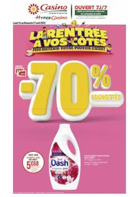 Prospectus Supermarchés Casino SARLAT : Catalogue Casino Supermarchés