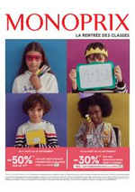 Prospectus Monop' : LA RENTR&Eacute;E DES CLASSES